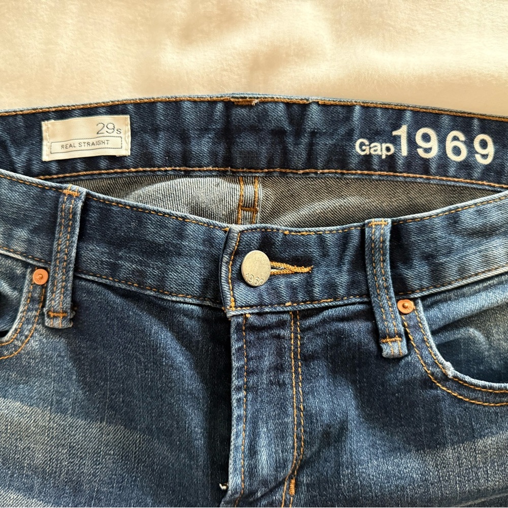 Gap 1969 Real Straight Jeans 29short
